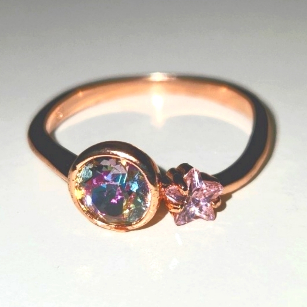 Fragrant Jewels Bypass Ring, Sz. 9